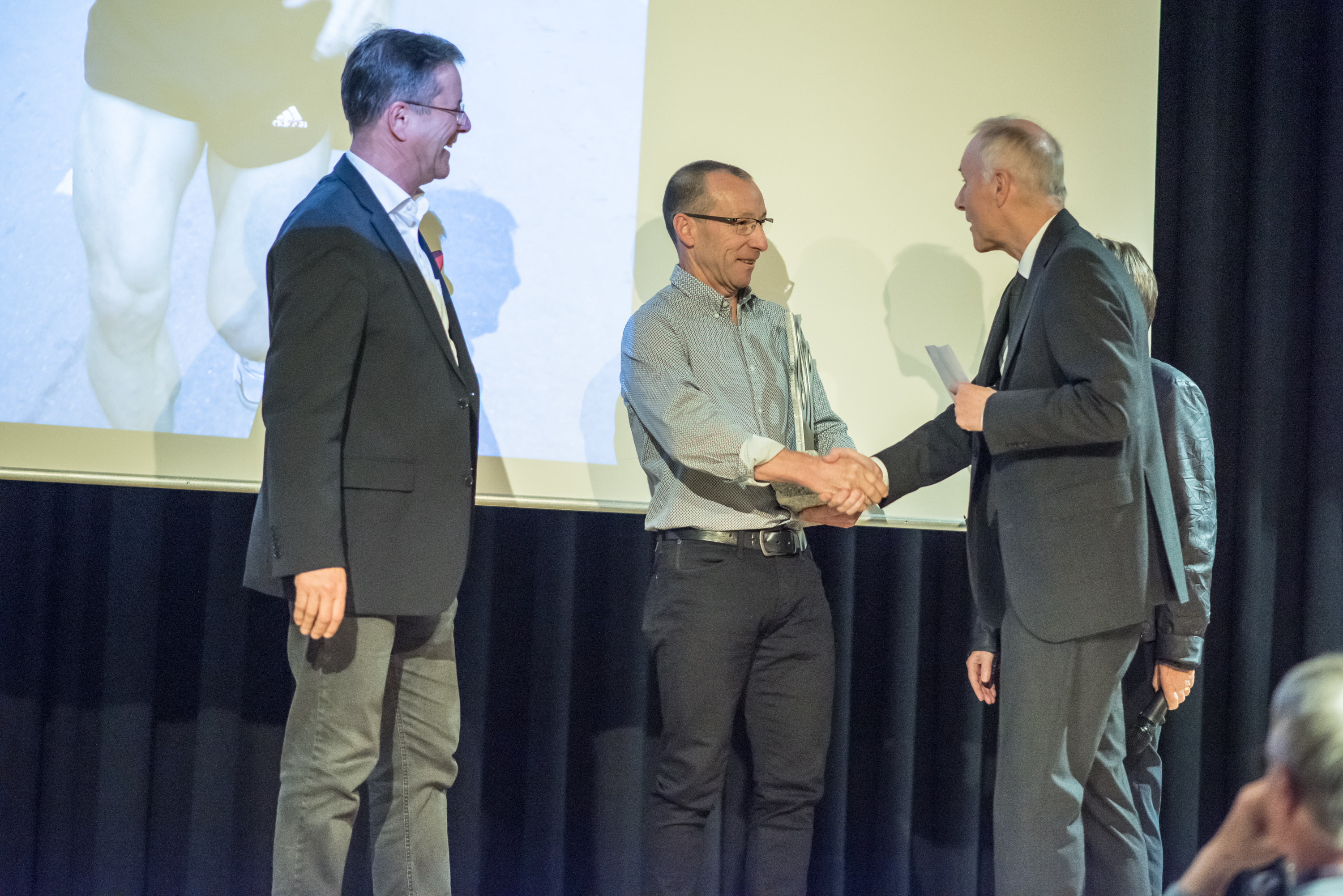 Sportehrenpreis der Stadt Buchs für Hanspeter Schlegel